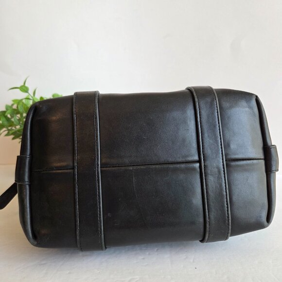 EUC Vintage Coach Soft Satchel (4055) in Black - Picture 6 of 14